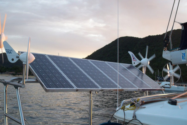 Solar Panel & Wind Generator